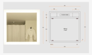 Ablaze Backlit Mirrors S Range Square S900c Without - Room #987457