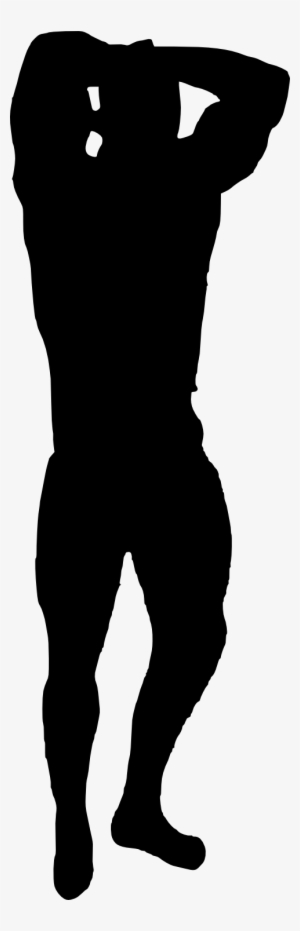 Free Png Muscle Man Bodybuilder Silhouette Png Images - Silhouette Bodybuilder Transparent #988778