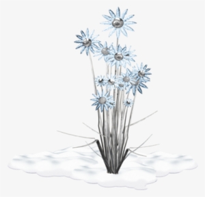 Frozen Ice Crystal Flowers - Dandelion #989076