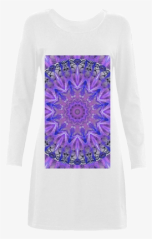 Abstract Plum Ice Crystal Palace Lattice Lace Demeter - Passion Flower #989356