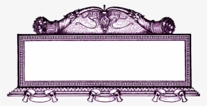 Vintage Digital Stamps Stamp Ornate Frame - Vintage Stampspng #989403