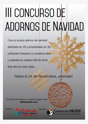 Por Ello, Hoy Publicamos El Iii Concurso De Adornos - Design #989502