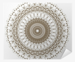 Decorative Gold Frame With Vintage Round Patterns On - Soviet Tanker Winter Uniform #989616