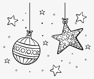 Dibujo De Adornos De Navidad Para Colorear - Adornos De Navidad Para Colorear #989688