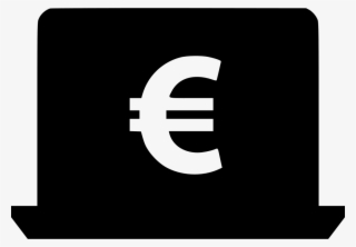 Euro Laptop Png Icon - Euro Icon #9800373