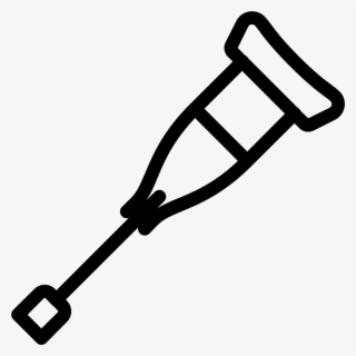 Transparent Background Clip Art Crutches #9802057