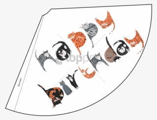Free Png Happy Birthday Font Cat Png Image With Transparent - Happy Birthday Spelled In Cats #9802248