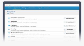 Our Own Combell Control Panel - Combell Controlepaneel #9802807