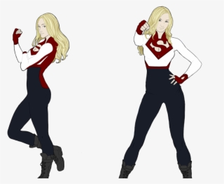 Super Girl And Wonder Woman Redesigns #9803417