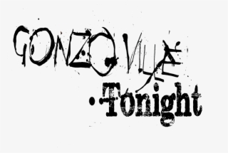 Gonzoville Tonight Logo - Calligraphy #9803488