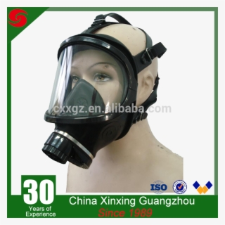 Canister Wide Visual Field Filtering Gas Mask - Bulletproof Vest Material #9803988