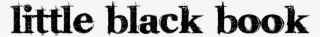 Little Black Book Matchmaking Logo Black - Anglosphere #9804642