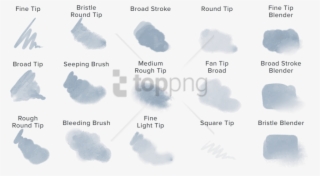 Free Png Autodesk Sketchbook Watercolor Png Image With - Watercolor Brush Free #9804724