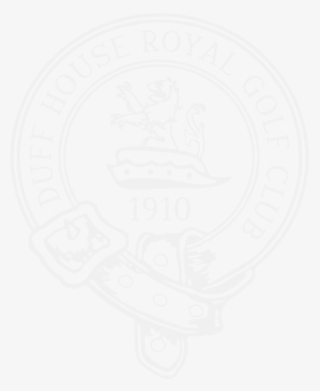 Duff House Royal Golf Club White Logo - Northern Academy Of The Arts Logo #9806393