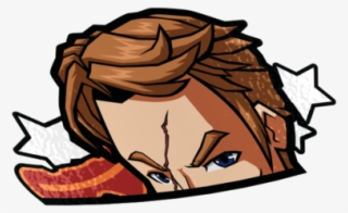 Soldier 76 Daredevil Peeker Sticker #9806731