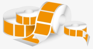 Blank Labels On Roll - Circle #9806981