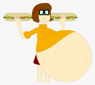 Sandwich Stuffing Velma By Angry - Cartoon #9807331