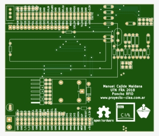 Rfid Poncho For Educiaa - Electronic Engineering #9807674