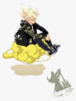 Flyingnimbus Sticker - Hypebeast T Shirt Dragon Ball #9808373