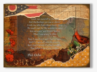 Ohio Sentimental Series Sign - Picture Frame #9808429