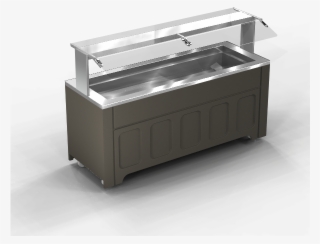 Refrigerated Salad, Condiment & Cold Food Or Beverage - Salad Bar Stainless #9809080