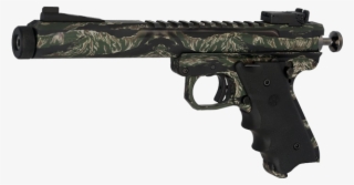 Volquartsen Scorpion Tiger Striped 6" With 22 Target - Trigger #9809118