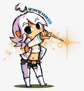 Wii U Wind Waker Hd By Geekykitten64 - Loz Wind Waker Oc #9810011