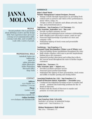 Resume - Document #9810406