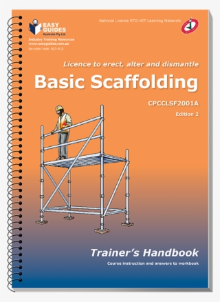 Basic Scaffolding Trainers Handbook - Scaffolding Book #9810539