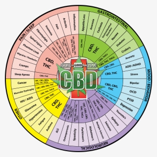 Cbd Symptom Wheel - Muay Thai Association Of The Philippines Logo #9811594