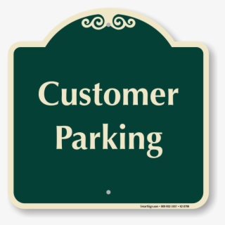 Designer Parking Signs - Thanks For Your Business Sign #9811801
