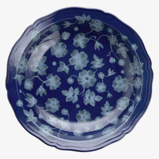 Richard Ginori X Cabana Floral Round Platter - Delphinium #9813142
