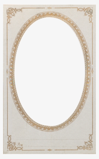 Vintage Oval Frame ~ Zibi Vintage Scrap - Circle #9813956