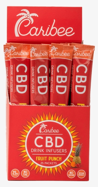 Cbd Fruit Punch Drink Mix Single Serve Pack - Tan #9814072