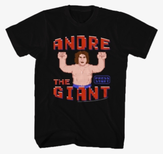 Andre The Giant Video Game T-shirt - Blue Brothers Shirt Ebay #9815146