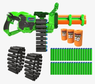 dart zone commando gatling blaster