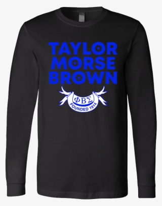 Phi Beta Sigma 3 Star Founders - Long-sleeved T-shirt #9815977