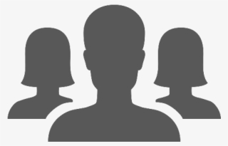 Gestão De Clientes - People Blue Icon Png #9816857