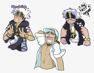 Guzma Kukui Expression Meme Kindsofyes On Deviant Guzma - Cartoon #9817750