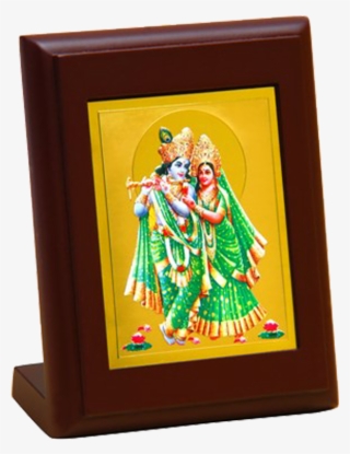 Car Radha Krishanji Green Meenakari - Radha Krishna #9819301