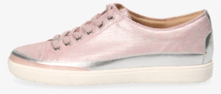 Women's Caprice Manou Lace Up Shoe Rose Reptile - Skate Shoe #9819365