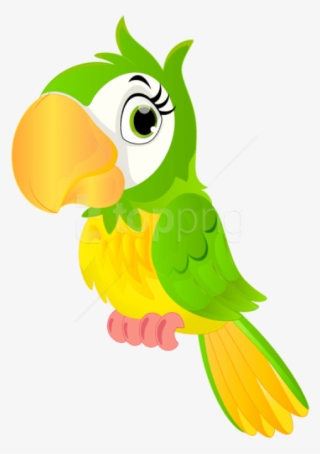 Free Png Download Parrot Cartoon Clipart Png Photo - Parrot Bird Clipart #9820725