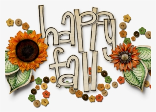 Download Happy Fall Clip Art #9821040