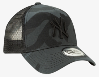Ny Yankees New Era Camo Essential Trucker Cap - Baseball Cap #9822242