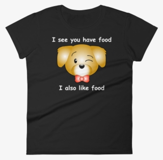 Golden Retriever, Women, Black - T-shirt #9823446