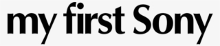 Simple My First Sony Logo Png Transparent & Svg Vector - My First Sony #9823723