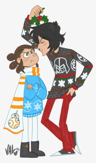 Star Wars Christmas Clipart - Rey Star Wars Christmas #9825074