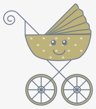 Baby Carriage Vector - Tesla Logo Cross Section #9825643
