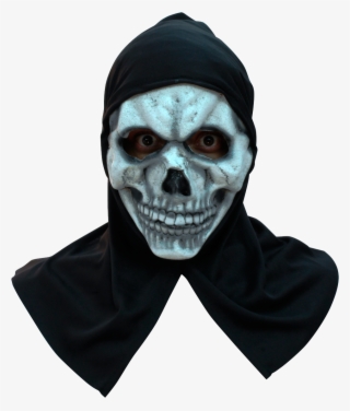 Froglord Maske Skull White With Hood - Mask #9828085