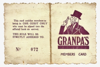 Admin Thumb Wysiwyg Full Granpas Membership Card - Vellum #9828386